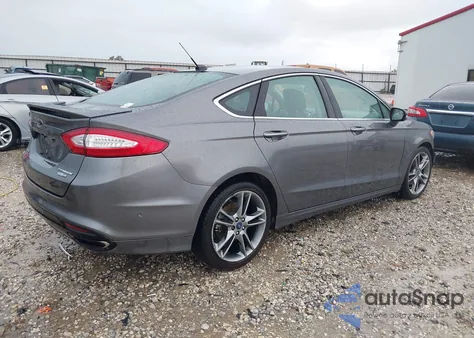 2014 Ford Fusion Titanium z USA, uszkodzony, nr VIN 3FA6P0D99ER198542
